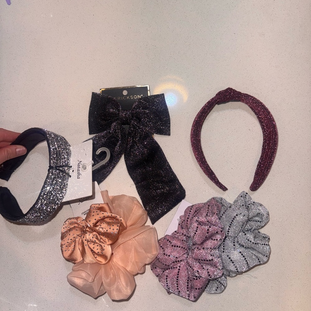 Sparkly Glitz and Glam Hair Accessories Set